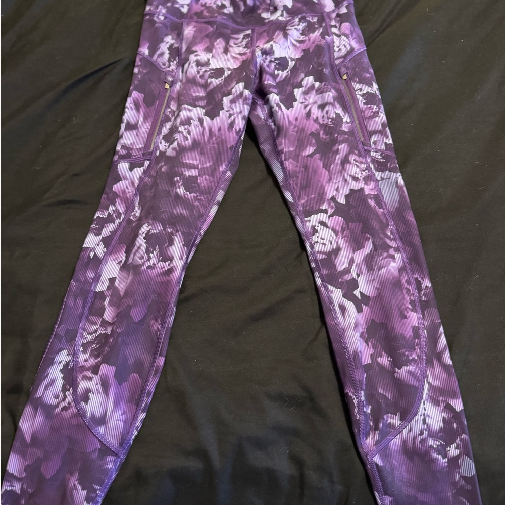 Athleta Purple Rainier Leggings